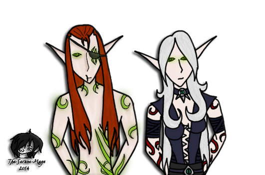 Lur'kai and Shad'ara colored