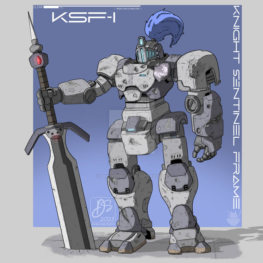 Knight Sentinel Frame by DrkShepherdz on DeviantArt