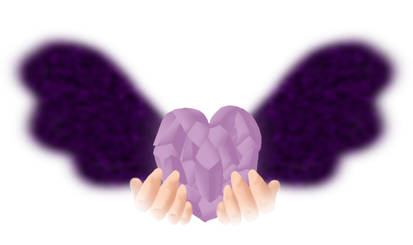 Crystal Heart + Wings