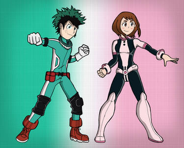 Deku and Uraraka