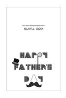 Happy Father's Day Mustache Card
