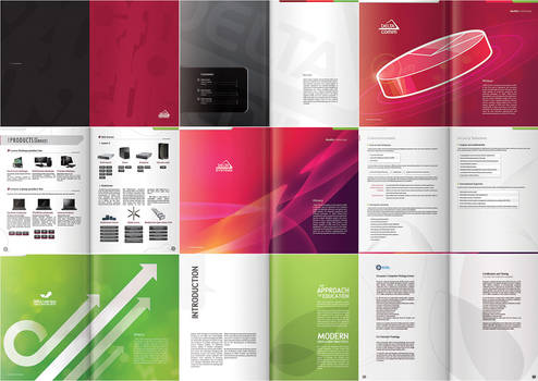 Delta H. Catalogue Spreads