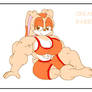 CREAM THE RABBIT CARD