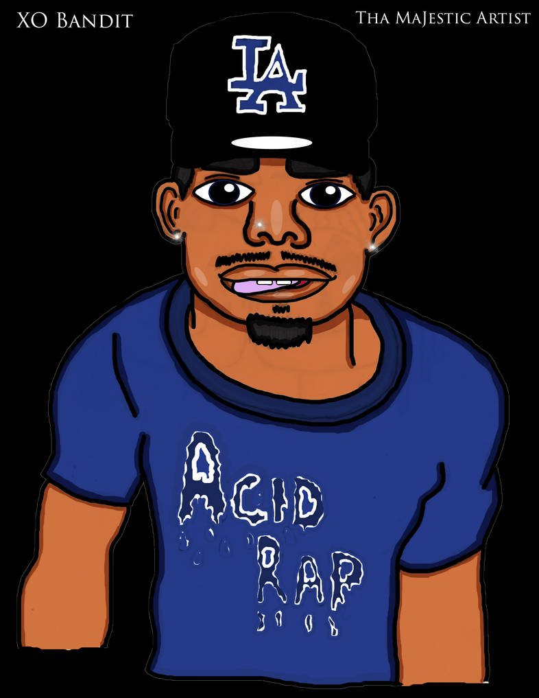 Chance Rapper Cartoon Chance The Rapper Fan-Art by ThaMaJesticArtist on DeviantArt