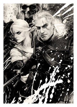 The Witcher (pencil drawing)