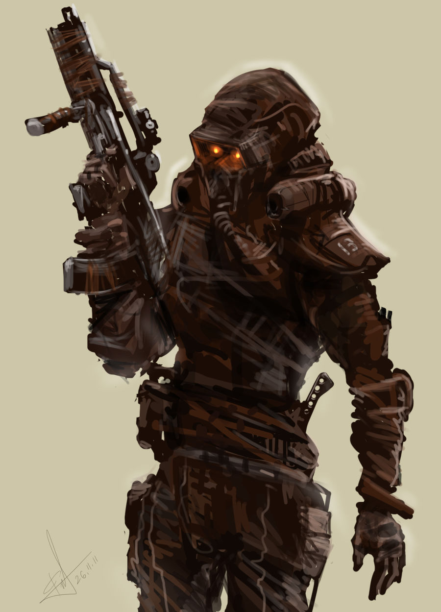 Desert Warrior by AndyFil