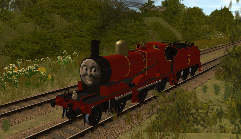 The Railway Series No.3 James the Red Engine by Hilltrack on DeviantArt
