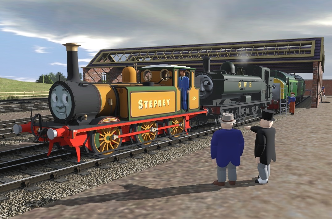 Railway Series No.18 Stepney the Bluebell Engine by Hilltrack on DeviantArt