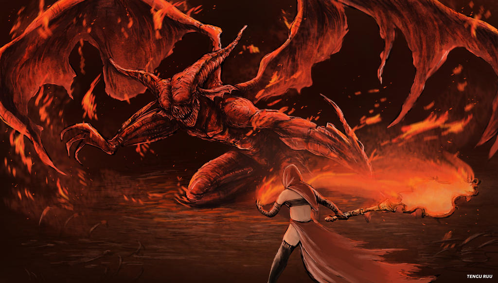 Dark Souls 3 Demon Prince by OniRuu on DeviantArt