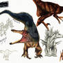 NHM Sketches: Dinosaurs 1