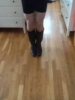 New nylons with the boots