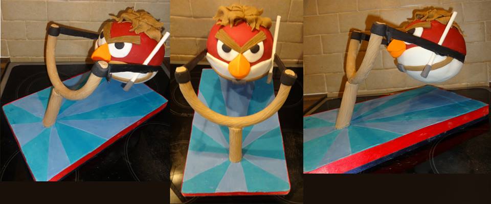 Angry Birds Cake