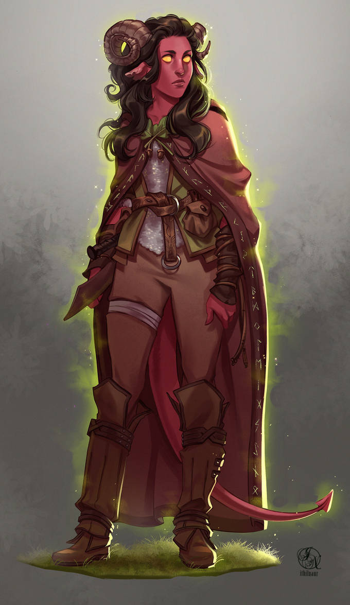 Rita - DnD character commission by Ithilnaur on DeviantArt