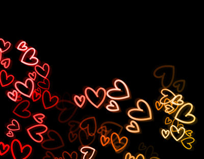 light texture 4 hearts