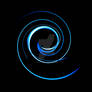 Light swirl blue 1