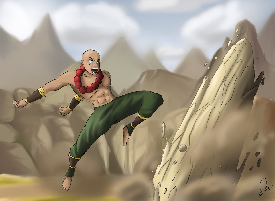 Earthbender Deviantart Earthbender likes Kicking rocks by Alleforte on DeviantArt