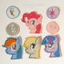 Selfmade My little Pony Patches - Wave 1