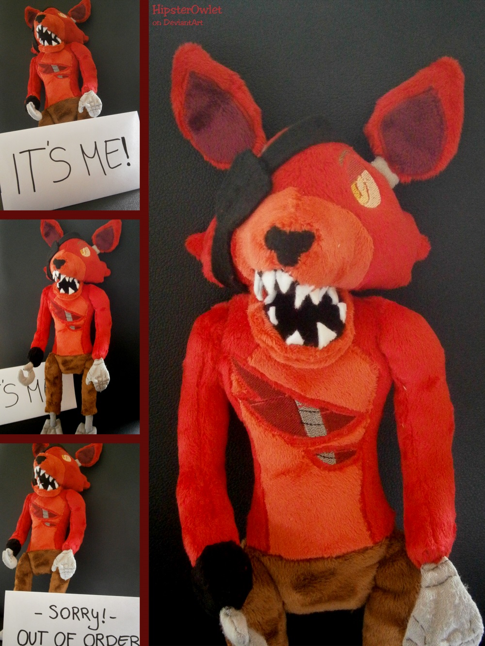 Five Nights at Freddy's Plushies, Nightmare FNAF Foxy Plush