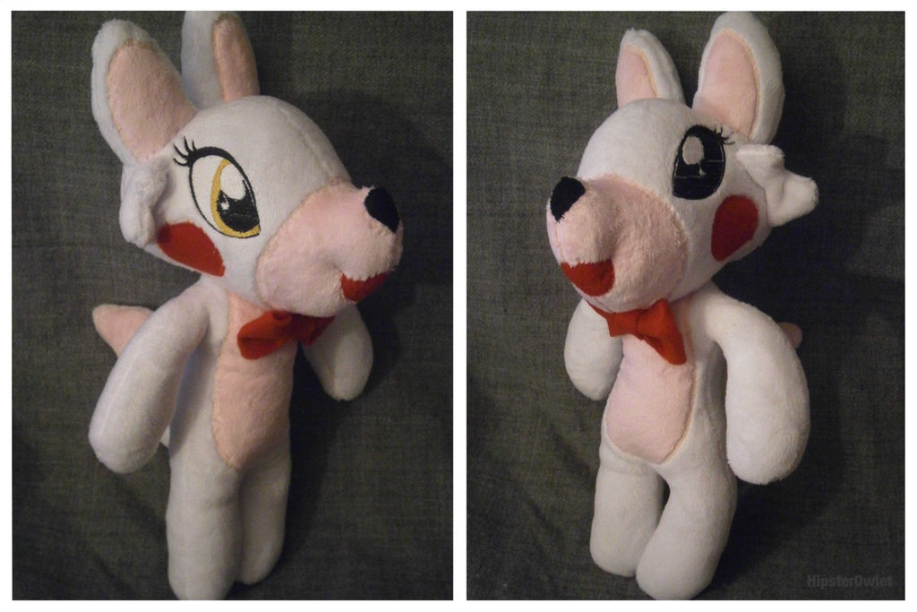 Handmade Puppet-Style Mangle Plushie