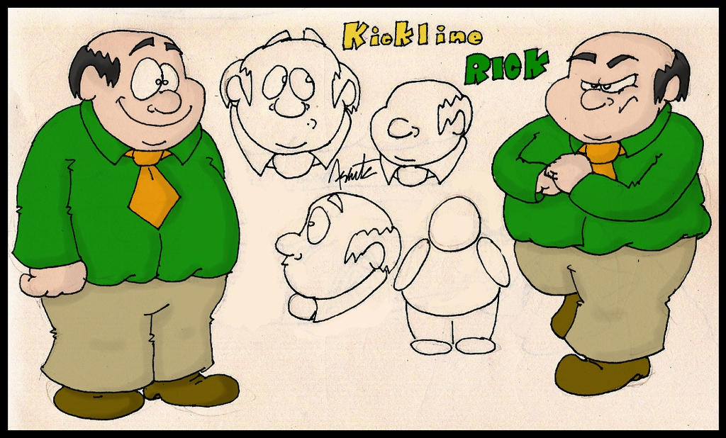 Rick Rig Sheet KL Ref Sheet: Rick by AgentC-24 on DeviantArt