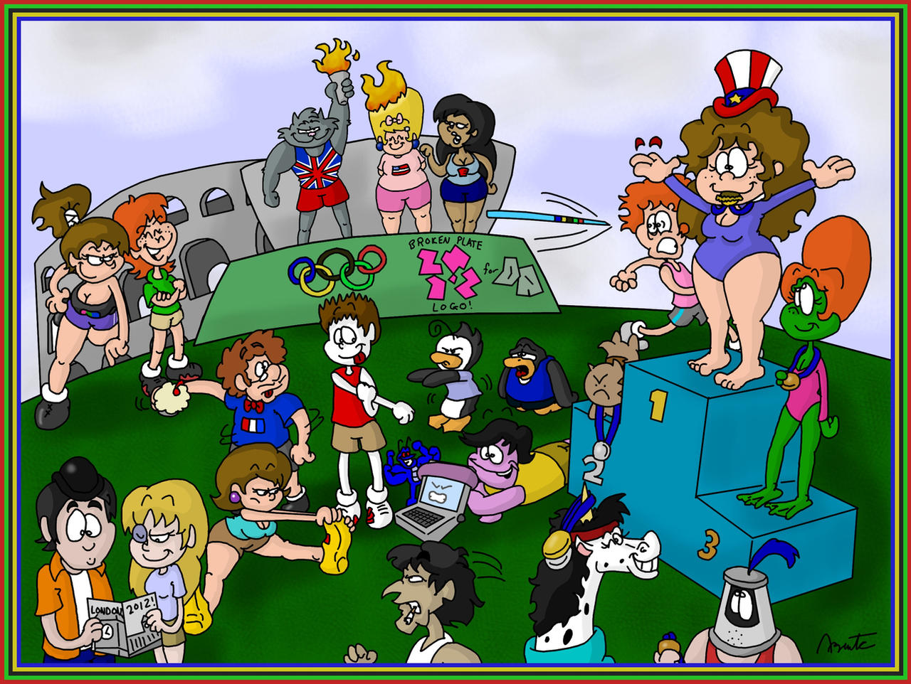 Olympics Deviantart The OlymPic 2012 by AgentC-24 on DeviantArt
