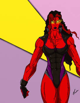 Marvel's She-Hulk Red