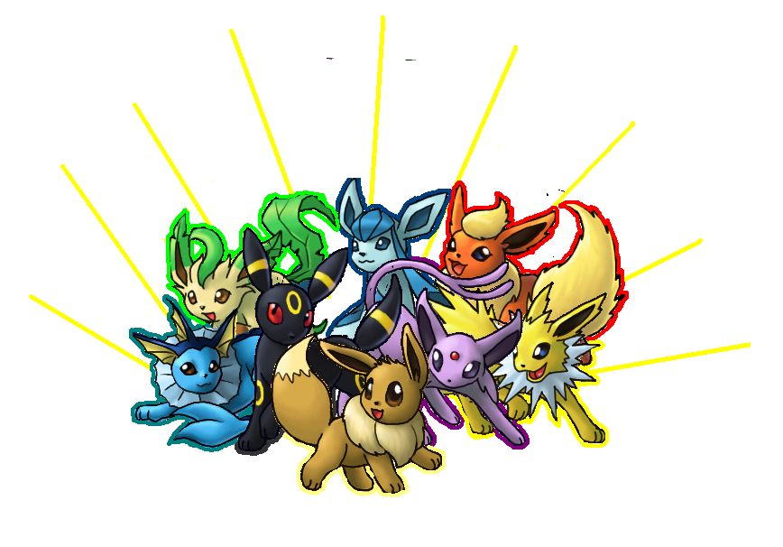 Eevee Evolutions by MoogleGurl on DeviantArt  Eevee evolutions, Eevee,  Pokemon eeveelutions