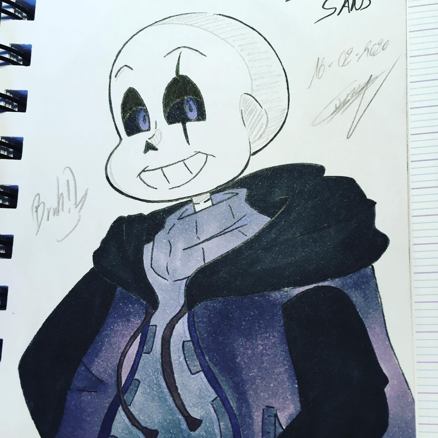 Epic Sans sketch : r/Undertale