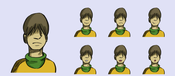 James Bowens Expression Sheet