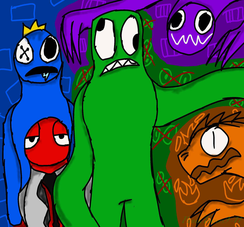 Rainbow Friends Cute drawings 1 1 1 Project by Emphasized Doom