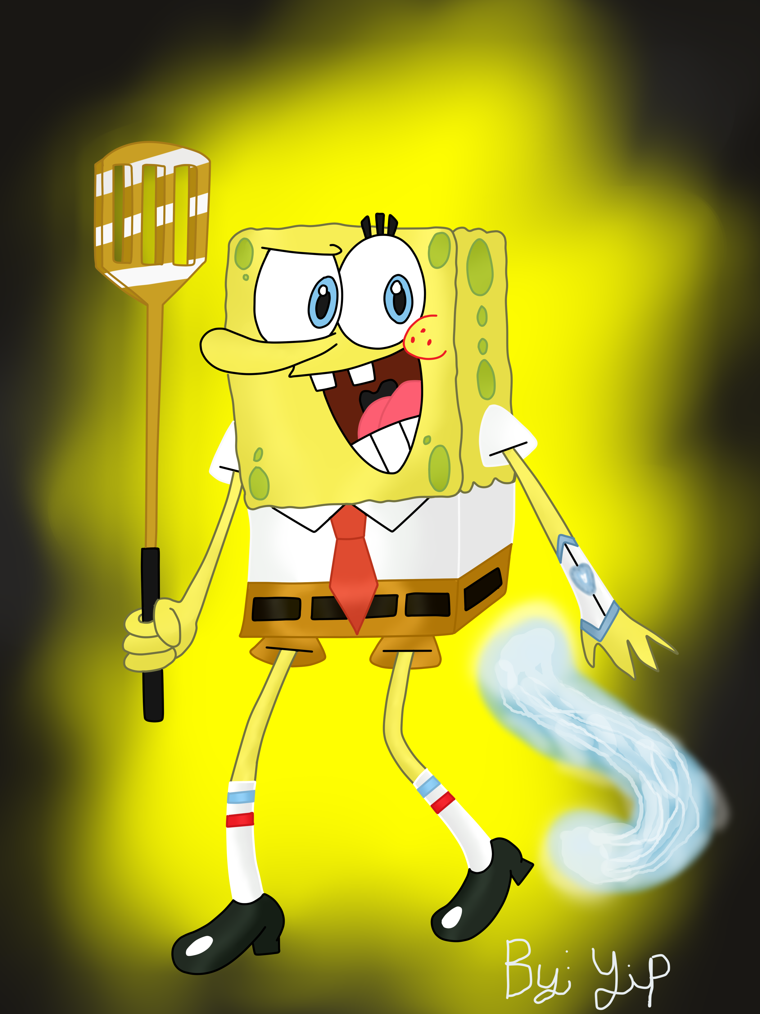 Super Power Up Spongebob