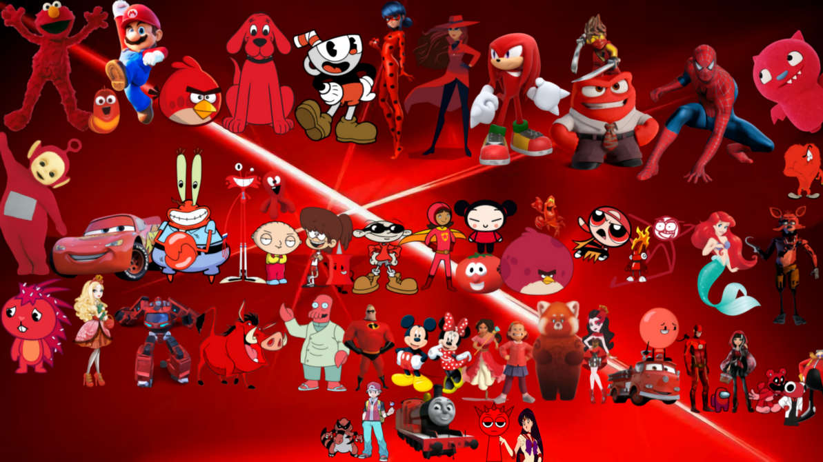 Red Target Character Red Character by fairyhighet on DeviantArt