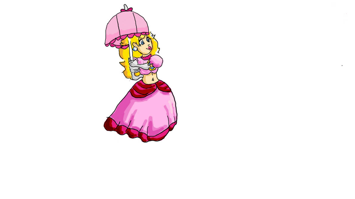 Midriff Princess Princess Peach with a Bare Midriff by haveamidrifffetish69 on DeviantArt