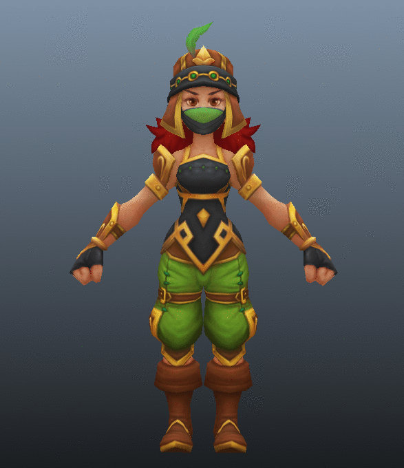 Ranger Girl Color Improvements by venumspyder on DeviantArt