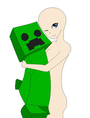 :base 15: creeper hug!