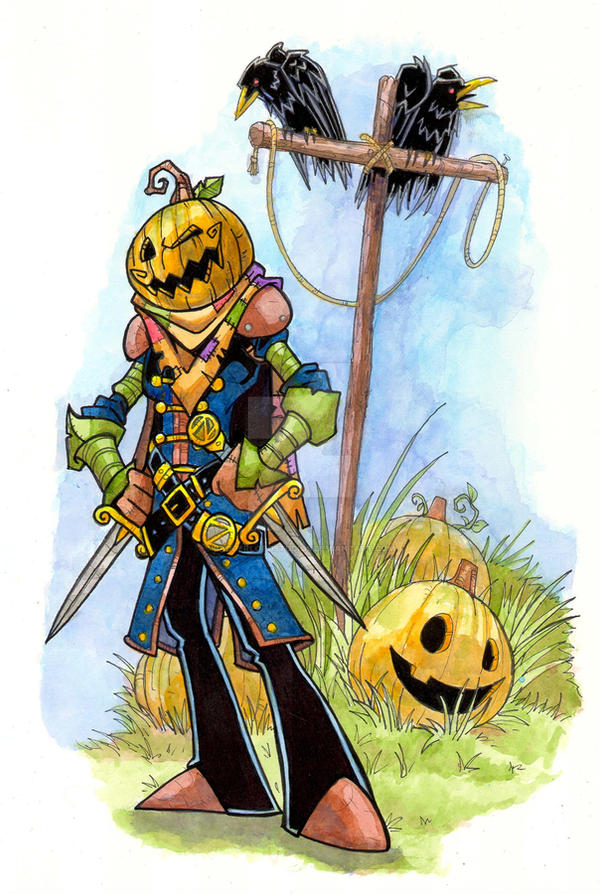 Scarecrow by badgerlordstudios on DeviantArt