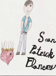 Sean Patrick Flanery drawing