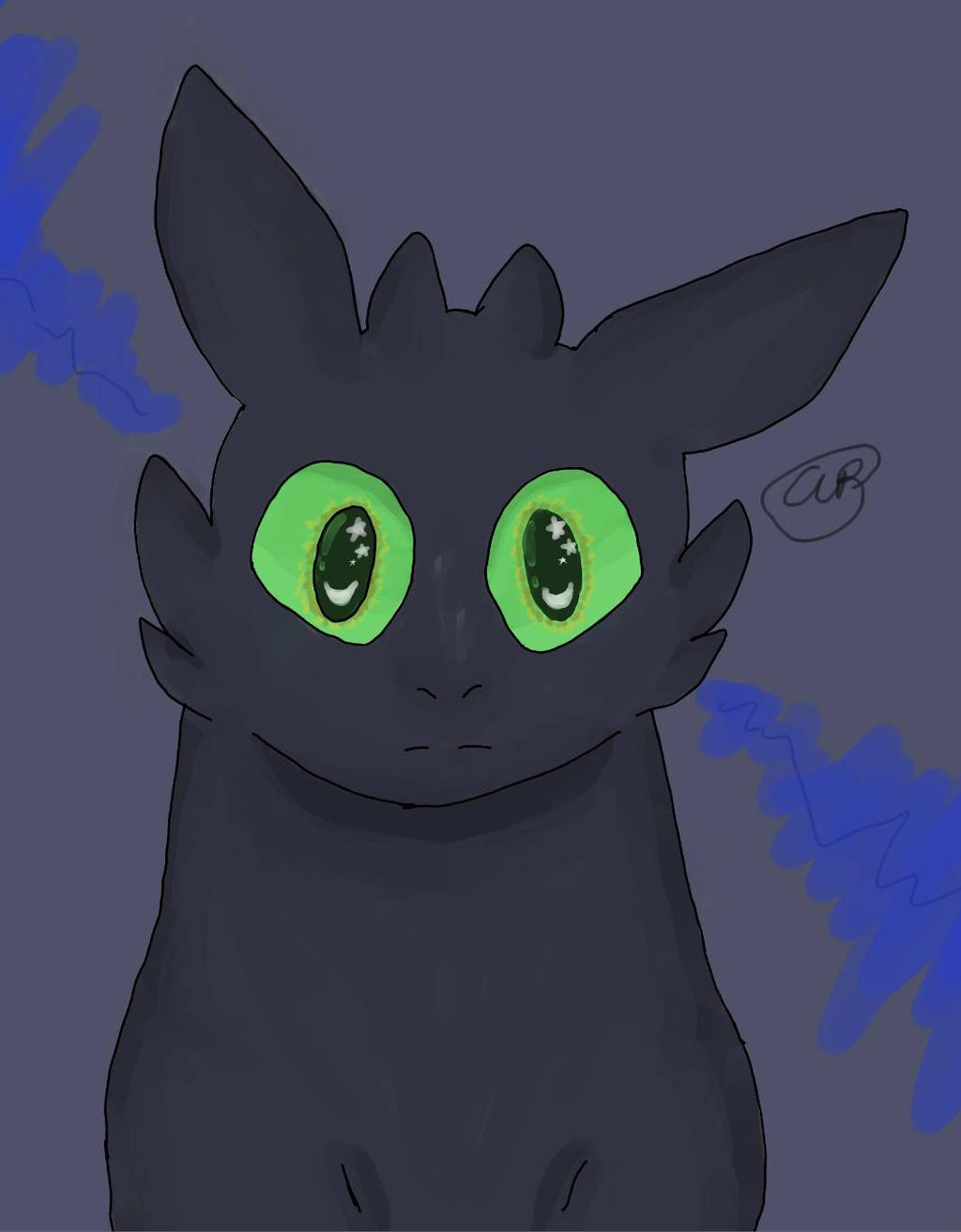 Toothless by fluffyslooshi on DeviantArt