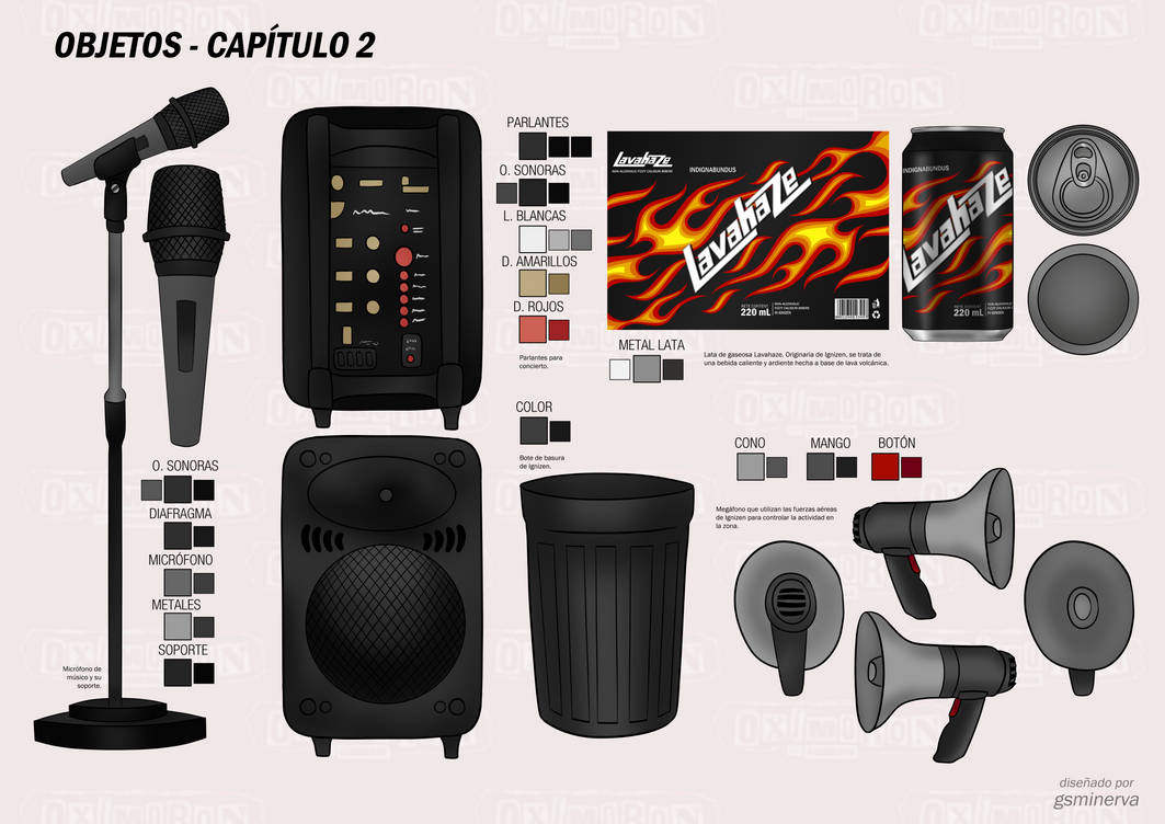 Objects 2 - chapter 2 - refference sheet by GSMinerva on DeviantArt
