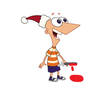 Phineas with a Knife