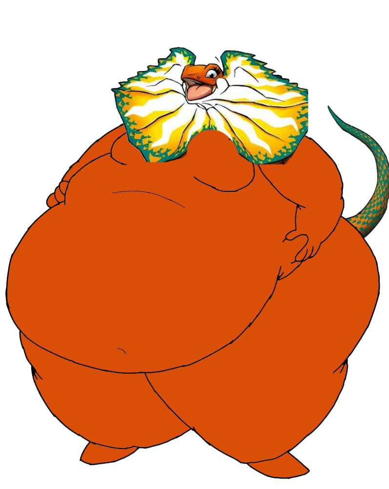 Fat Lezza Fat Lizzie by TheHappinetFan on DeviantArt