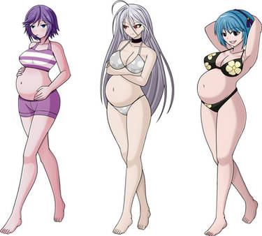 Rosario+Vampire Maternity Swimsuit Show