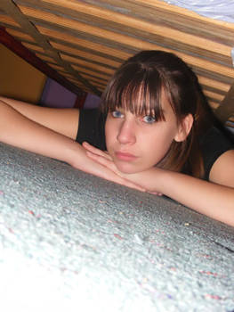 Beauty's hiding under the bed