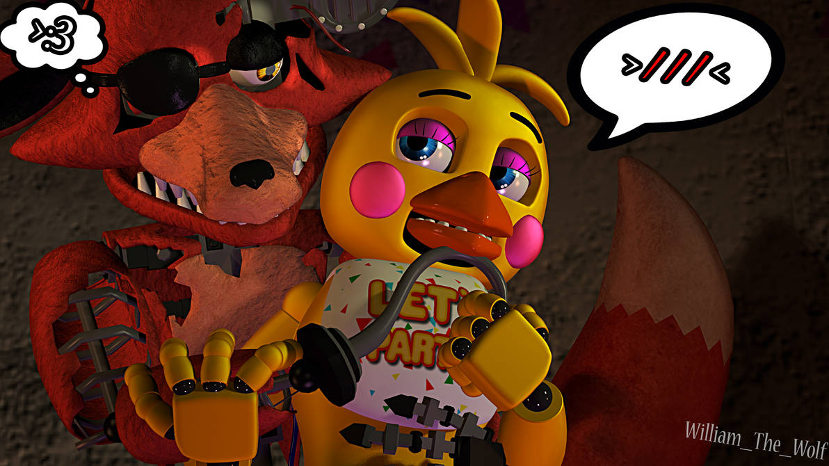 Withered Foxy x Toy Chica by William-Rabbit on DeviantArt Withered Foxy x Toy Chica by William-Rabbit on DeviantArt