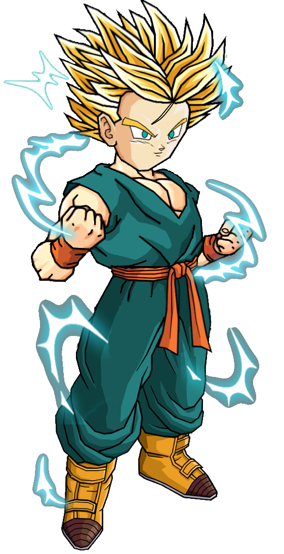 Kid Trunks Super Saiyan 2 at Stella Prell blog