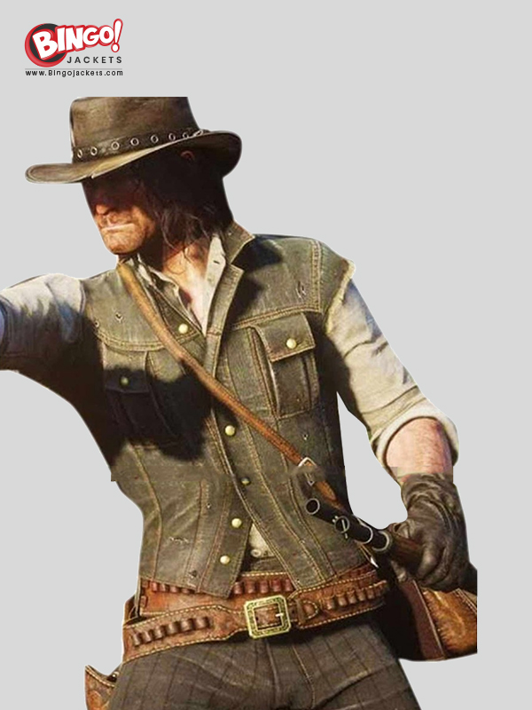 Arthur Morgan Red Dead Redemption II Leather Jacket