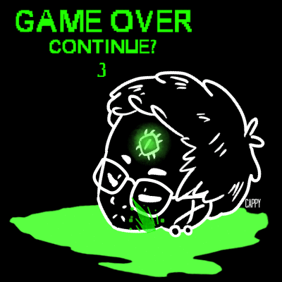 GAME OVER [GIF] by MapleSyrupMonster on DeviantArt