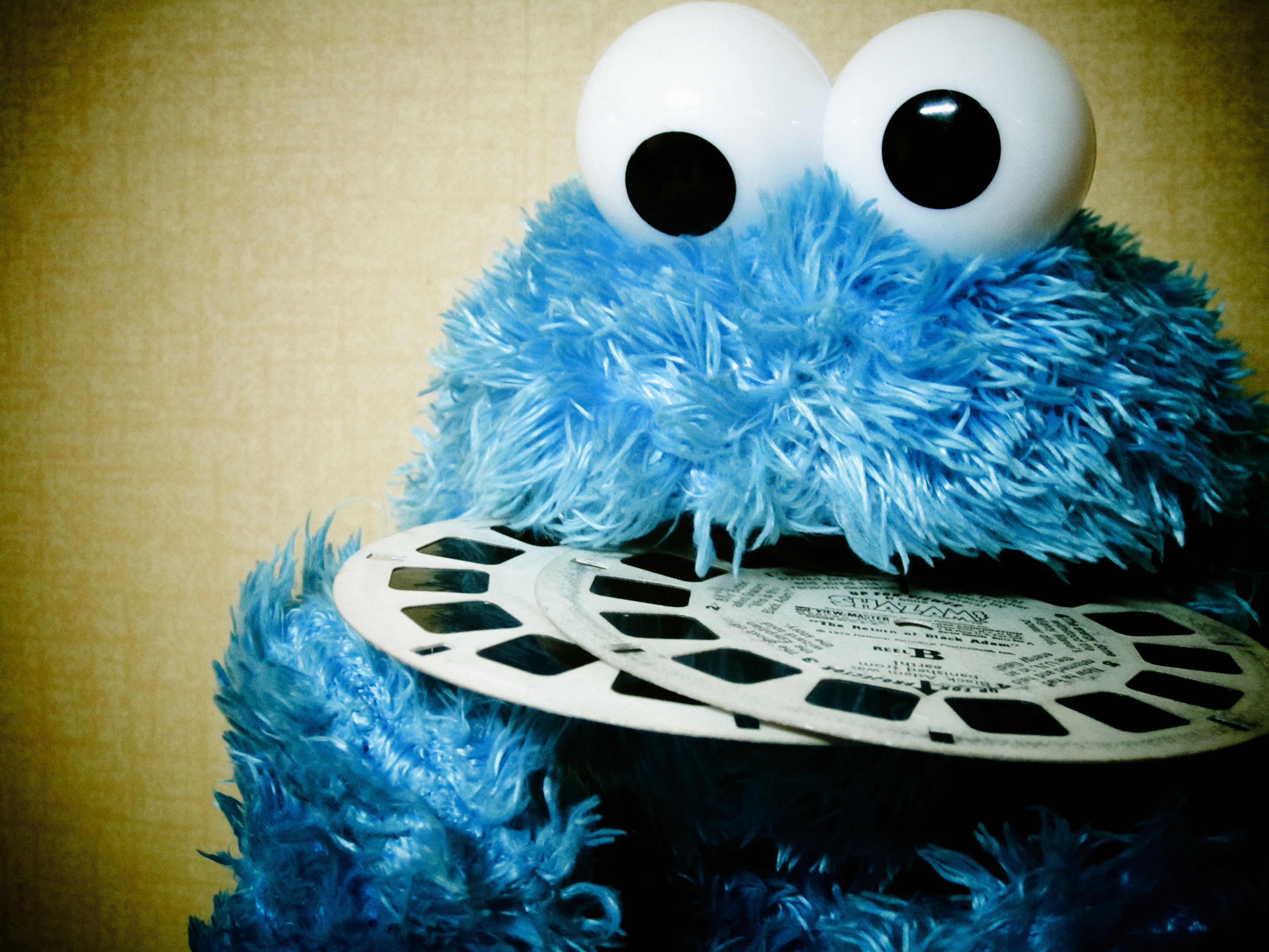 Cookiemonster cd's viewmaster