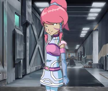 Aila in Lyoko