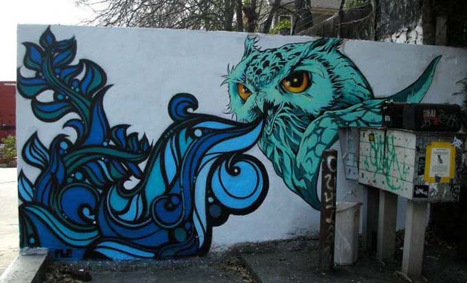 Owl Mural